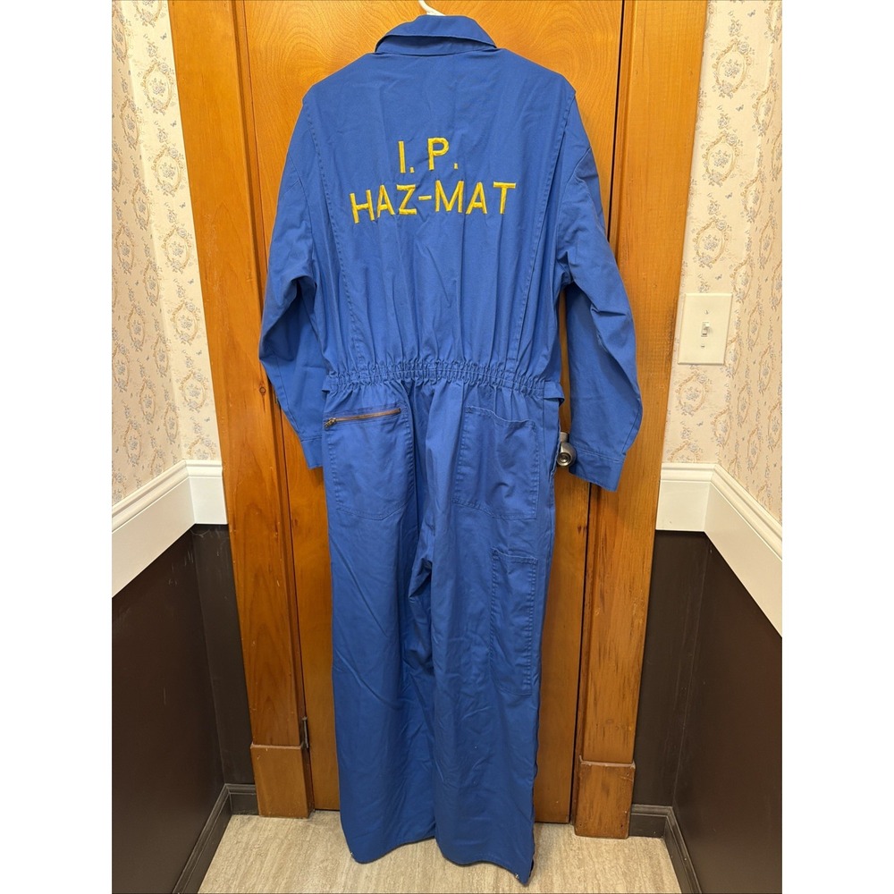 Vintage 80s 90s Topps USA HazMat Team Coveralls Jumpsuit XL Workwear Streetwear